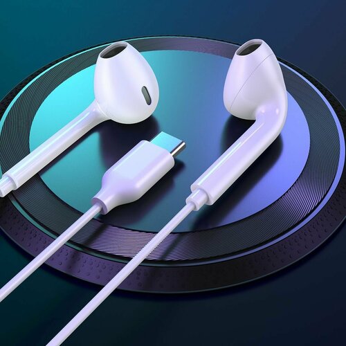 Наушники - гарнитура TYPE-C SENDEM V14 Белые 28000₽