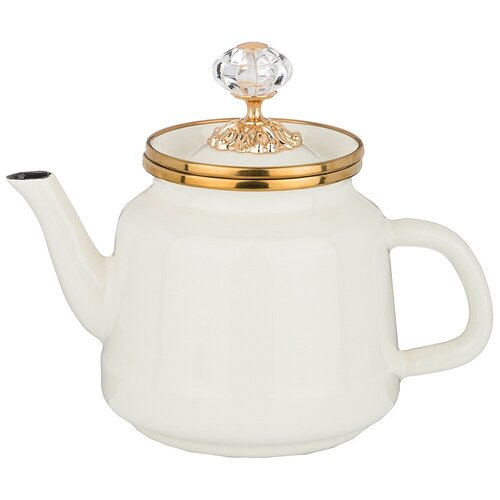 фото Чайник agness 1,0 л эмалированный, серия тюдор (950-230)