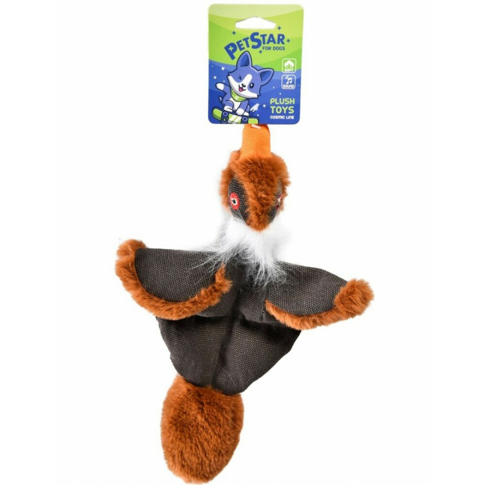 PET STAR игрушка для собак 38см птичка с пищалкой, плюшевая, текстиль