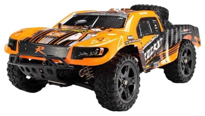 Игрушка на радиоуправлении шорт-корс Remo Hobby Rocket 4WD RTR + Li-Ion масштаб 1:16 RH1621 (оранжевый)