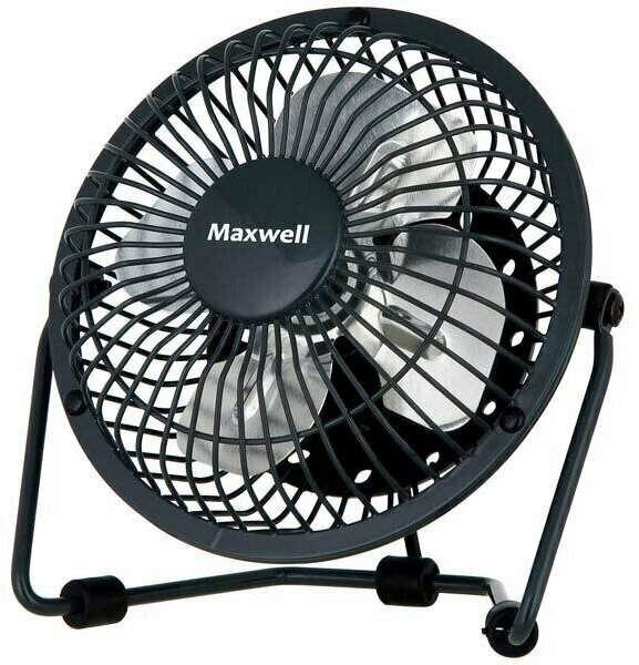 Вентилятор настольный Maxwell MW-3549 GY - фотография № 1