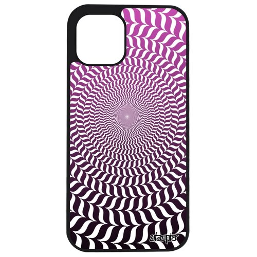 фото Чехол на смартфон iphone 12 pro, "иллюзия круга" эффект спираль utaupia