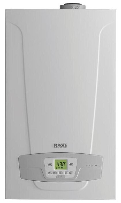 Конденсационный газовый котел BAXI LUNA Duo-tec+ 33, 28 кВт, двухконтурный (2018 год)