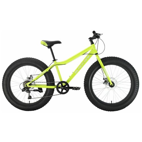 Велосипед Black One Monster 24 D (2022) 14.5 зелёный/белый/зеленый