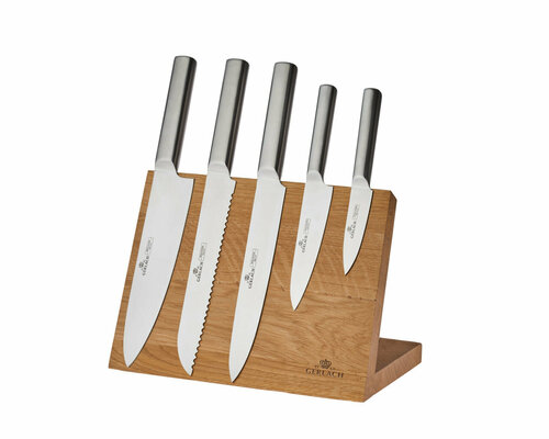Набор кухонных ножей с магнитной полосой Gerlach Ambiente Magnetic 5 шт.