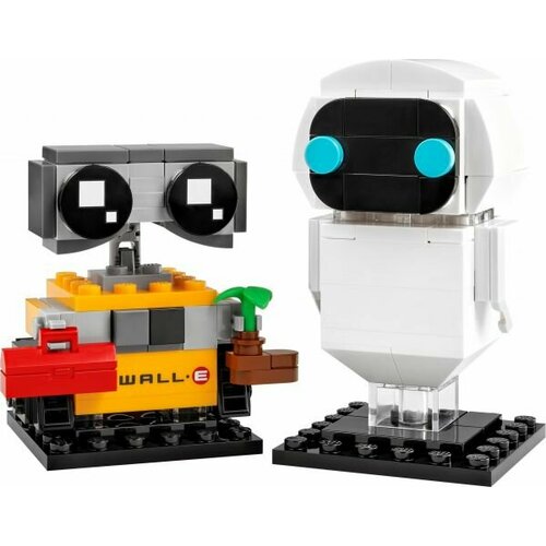 валл и и ева фигурки Lego 40619 BrickHeadz ЕВА И валл-и