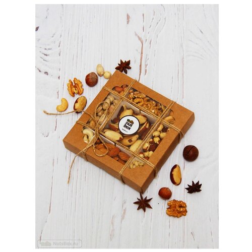 фото Nutsbox / подарочный набор из орехов / набор № 1 "мечта белочки"
