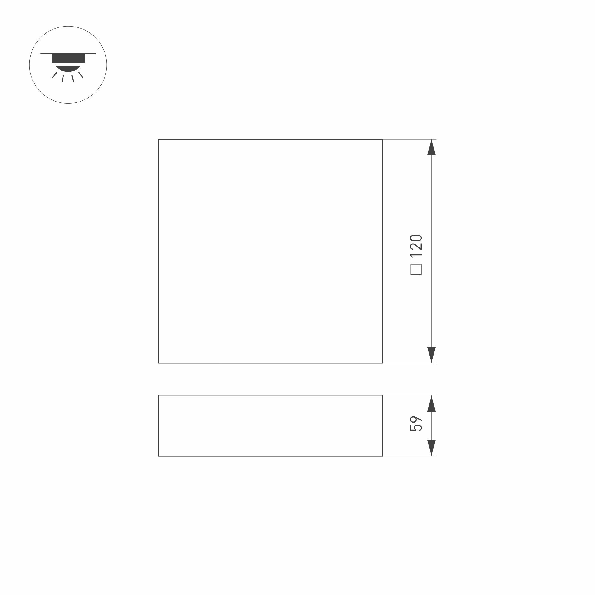 Arlight Светильник SP-QUADRO-S120x120-13W Warm3000 (WH, 120 deg, 230V) (Arlight, IP40 Металл) 034775 - фотография № 13