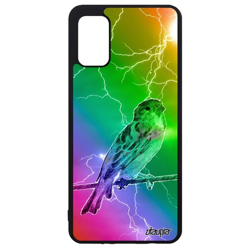 фото Чехол на samsung galaxy a41, "воробей" воробьишка домовый utaupia
