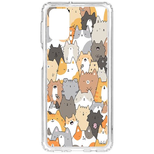 фото Чехол на samsung galaxy m31s kruche print котики