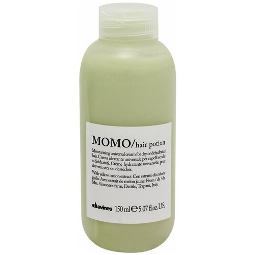 Davines Essential Haircare Momo Универсальный несмываемый увлажняющий крем для волос, 150 мл, бутылка