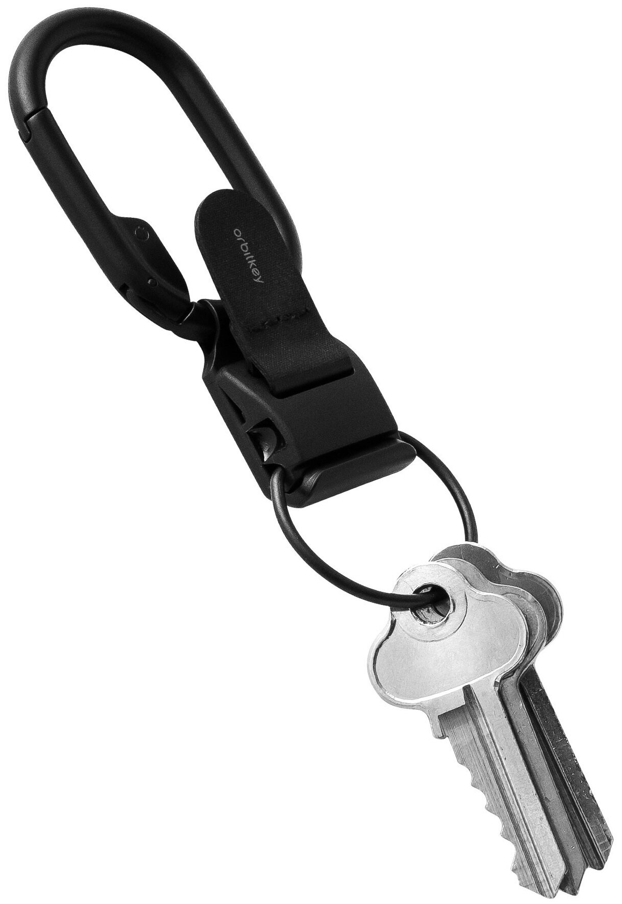 Карабин для ключей Orbitkey Clip V2 (черный)