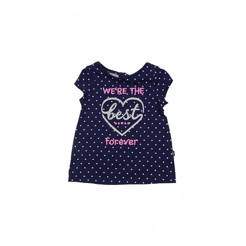 фото Футболка mini maxi 4661, цвет синий, размер 98