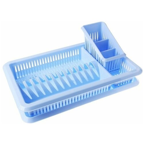 Сушилка Пи Энд Си для посуды с поддоном 1-ярусная 