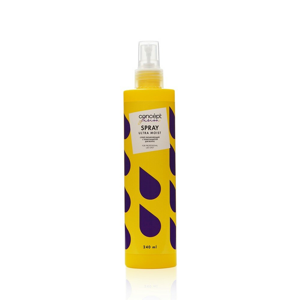 Увлажняющий спрей для волос с термозащитой Concept Fusion Spray 240мл