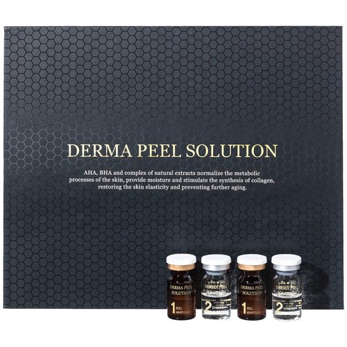 Ellevon пилинг с нейтрализатором Derma Peel Solution, 5 мл, 14 шт.