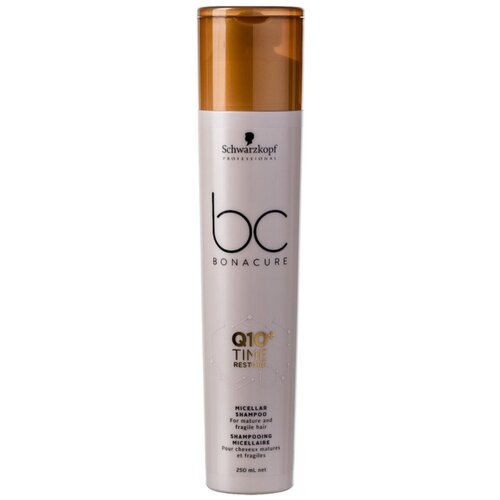 Schwarzkopf Professional шампунь мицеллярный Q10+ Time Restore, 250 мл