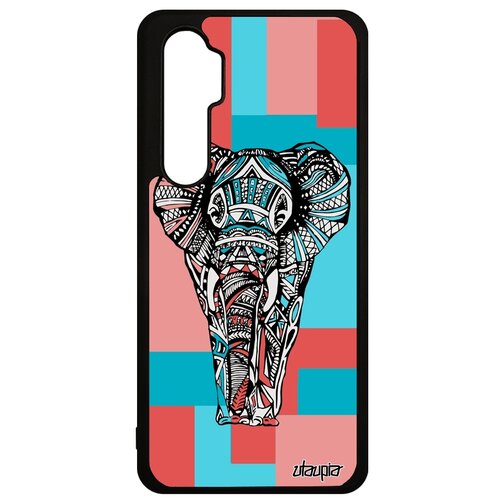 фото Чехол на mi note 10 lite, "слон" азиатский африканский utaupia
