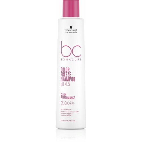 Schwarzkopf Professional Bonacure Clean Performance Color Freeze - Бессульфатный шампунь для окрашенных волос 250 мл