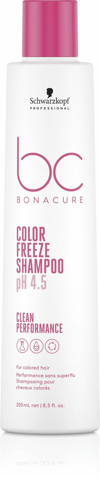 Schwarzkopf Professional Bonacure Clean Performance Color Freeze - Бессульфатный шампунь для окрашенных волос 250 мл