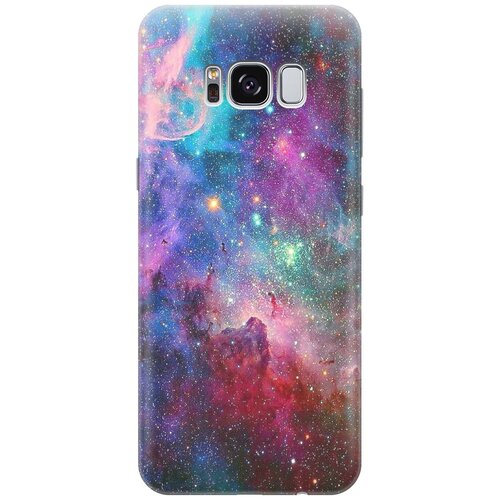 фото Gosso ультратонкий силиконовый чехол-накладка для samsung galaxy s8 с принтом "волшебный космос"