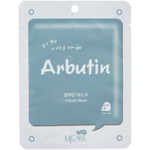 Mijin Mj Care On Arbutin Mask Pack (22 г) Маска тканевая с арбутином