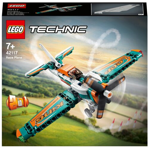 Конструктор LEGO Technic 42117 Гоночный самолёт, 154 дет. lego technic 42104 гоночный грузовик 227 дет