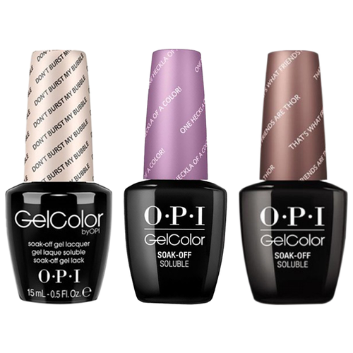 OPI Набор для маникюра Gel Color, 15 мл opi гель лак gelcolor lisbon 15 мл tile art to warm your heart