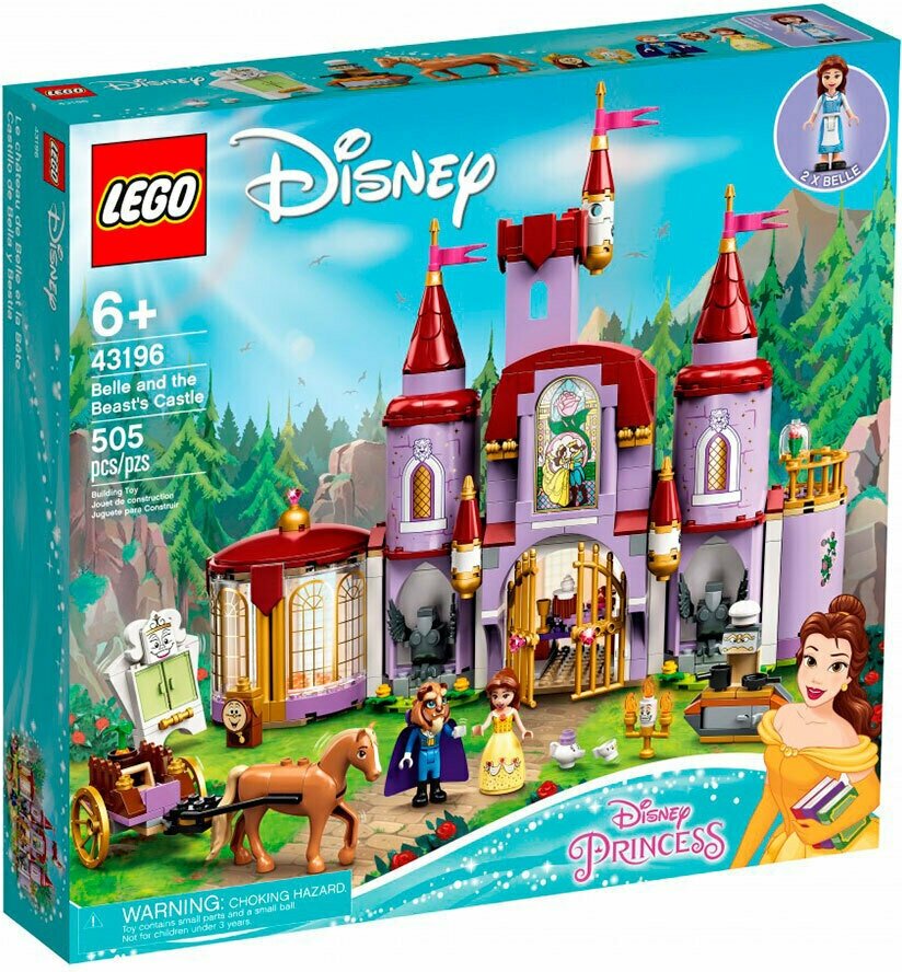 Конструктор LEGO Princess Замок Белль и Чудовища 43196