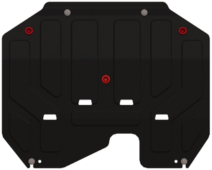 Защита картера и КПП Sheriff на Киа Спортейдж 3 2010-2016, модель №1, сталь 2мм, арт:11.1780 V1