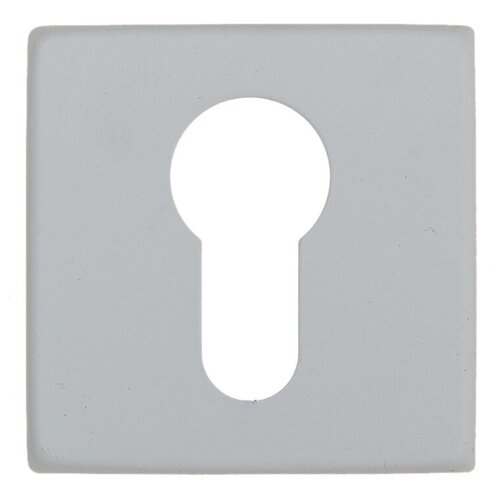 фото Накладка под цилиндр на квадратном основании fratelli cattini cyl diy 8-bi матовый белый 2 шт.