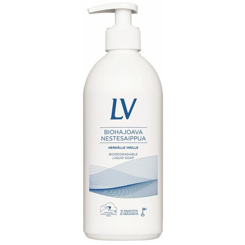 LV Мыло жидкое Biodegradable Liquid Soap, 500 мл, 600 г