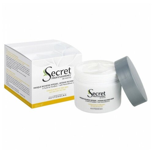 Secret Professionnel by Phyto Richesse intense Интенсивная восстанавливающая маска с маслом пассифлоры для сухих и поврежденных волос, 500 мл