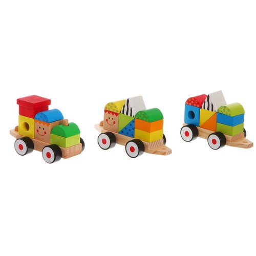 Развивающая игрушка BONDIBON Baby You Чудо-поезд ВВ1085, 25 дет.