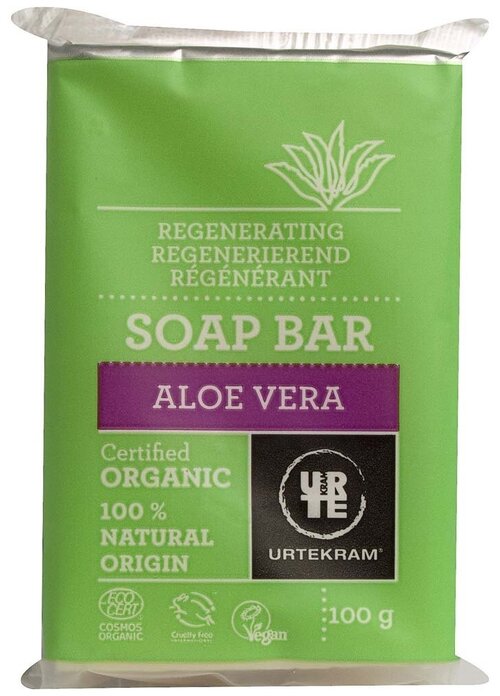 Urtekram Мыло кусковое soap bar Aloe Vera, 100 г