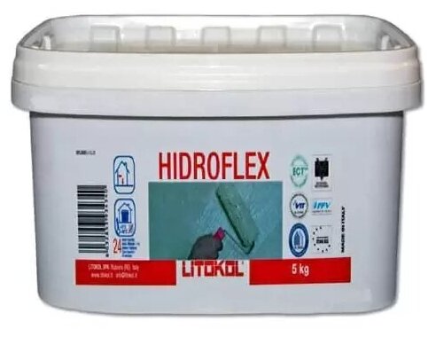 Гидроизоляция Litokol HIDROFLEX 5 кг.