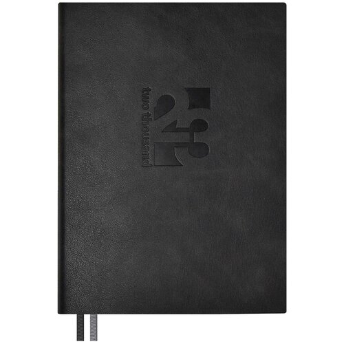 Ежедневник датированный 2023 А6+ (В6) интегральная обложка (мягкий переплет), коричневый