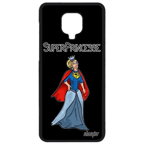 фото Чехол для телефонов redmi note 9 pro, "суперпринцесса" смешной рисунок utaupia