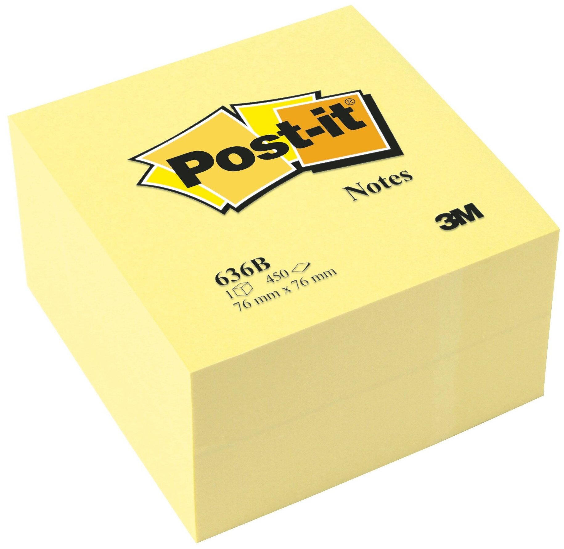    3M Post-it 636-B 7100172238 76x76 450  