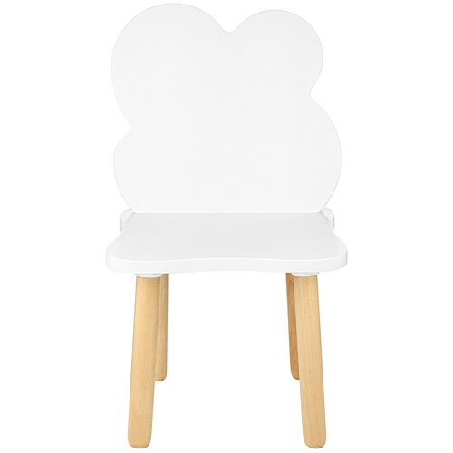 фото Стул kett-up облачко (ku063) белый/натуральный