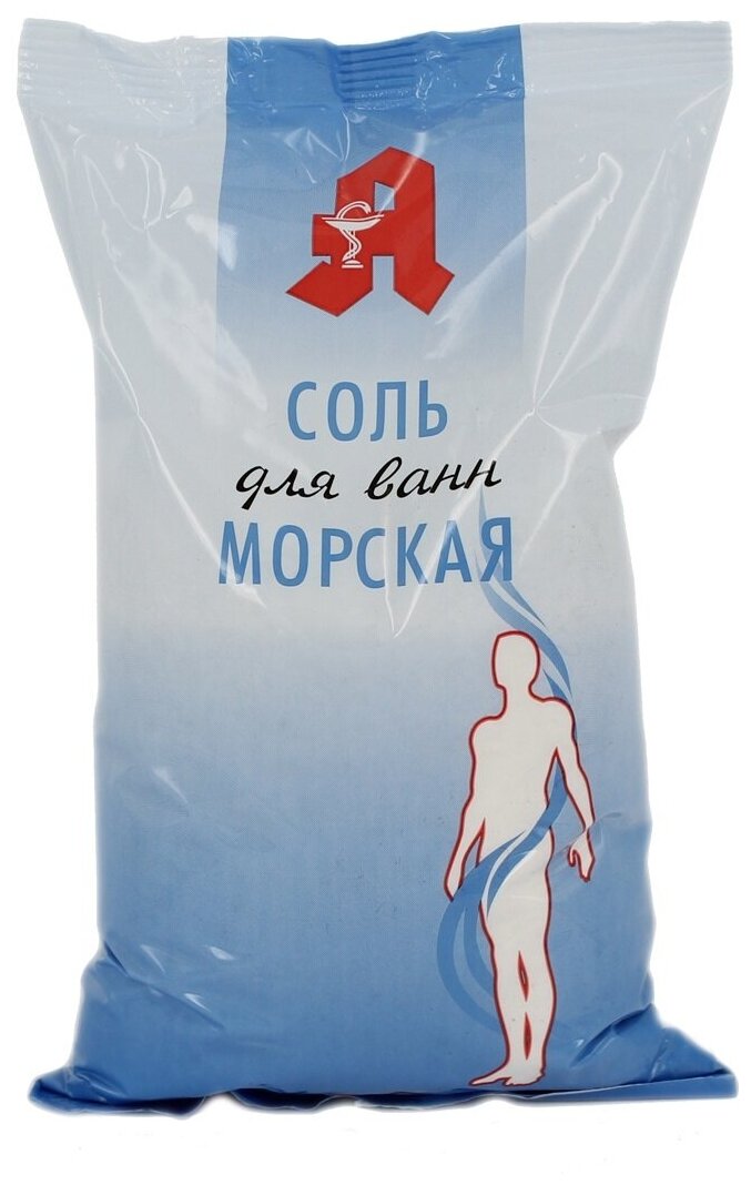 Соль для ванн морская 1000 г п.пакет