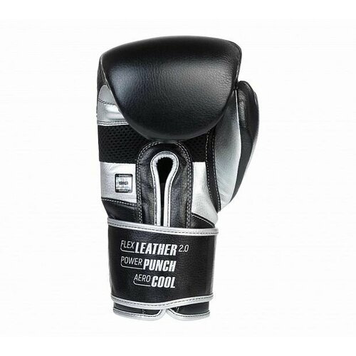 C141 Перчатки боксерские Clinch Punch 2.0 серебристо-черные - Clinch - Серый - 14 oz