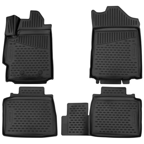 фото Коврики 3d в салон toyota land cruiser (200 р) 2012- 3шт. (бежевый, полиуретан) element