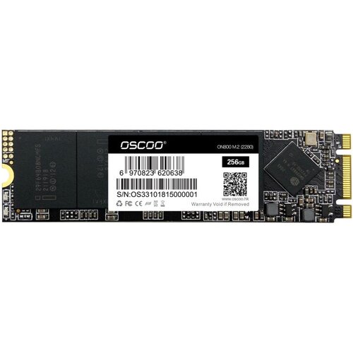SSD накопитель Oscoo ON800 M2 2280 SATA 256GB 6970823620638 257900₽