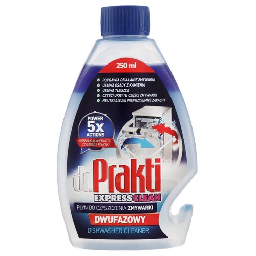 Dr.Prakti Очиститель для посудомоечных машин Express, 279 г, 250 мл