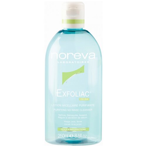 Лосьон мицеллярный очищающий Noreva Exfoliac Lotion Micellaire Purifiante, 250 мл