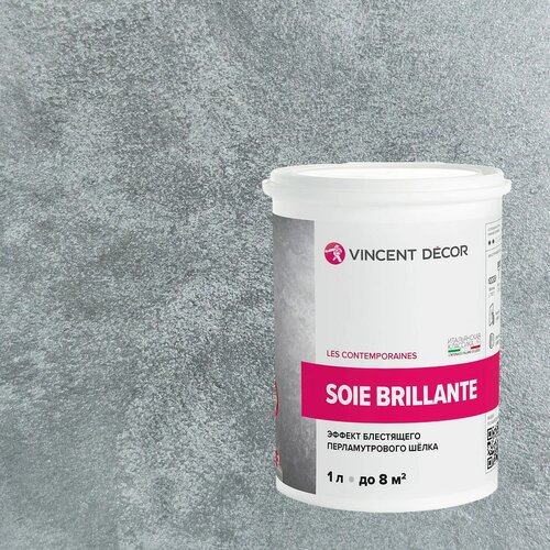 Декоративное покрытие Vincent Decor Soie Brillante, 41207, 1 л