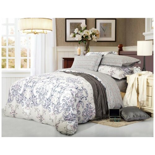 фото Постельное бельё b-174 серый b-174-282 сайлид