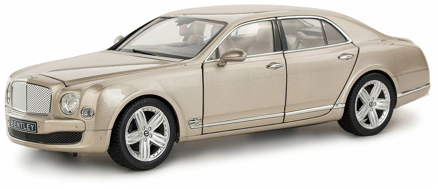 Машинка Rastar Bently Mulsanne 1:18 шампань