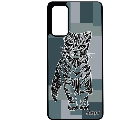 фото Чехол на смартфон galaxy s20fe, "кот" дикий пушистый utaupia